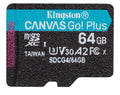Memoria micro SD Kingston 64gb Canvas